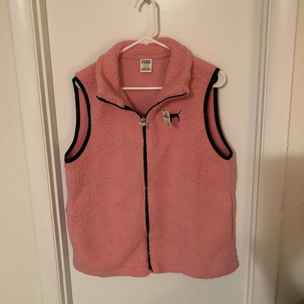Victoria Secret Sherpa Vest n leggings